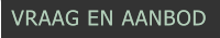 VRAAG EN AANBOD VRAAG EN AANBOD