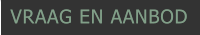 VRAAG EN AANBOD VRAAG EN AANBOD